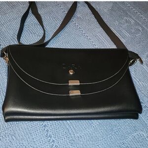 Zara Like crossbody or clutch, envelope bag,  black, classic Evening